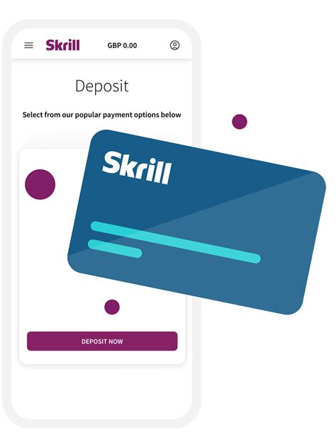 Making a Skrill Deposit .